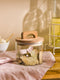 Wooden Lid Glass Storage Jar 540 Ml